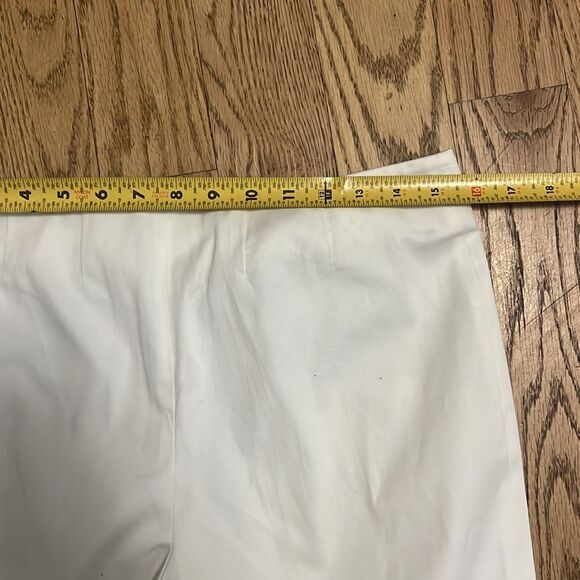 EMILIO PUCCI‎ FIRENZE WHITE SIDE ZIP TROUSER PANTS SIZE US 10 - Picture 9 of 10